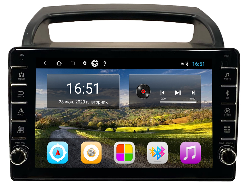 Автомагнитола ANDROID KIA Carnival Киа Карнивал 2006-2014, Android 12, 464GB