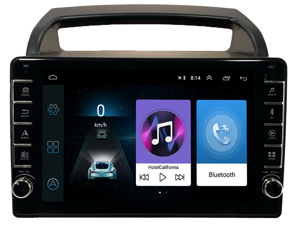 Автомагнитола ANDROID KIA Carnival Киа Карнивал 2006-2014 Android 12 216GB 2024800₽