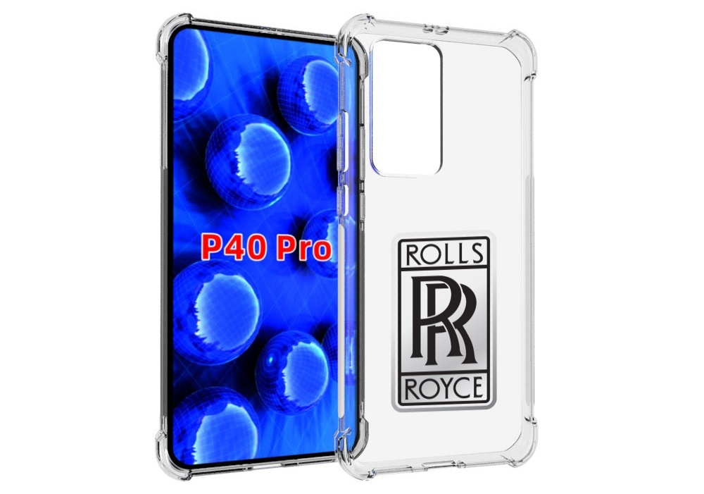 

Чехол MyPads Rolls-Royce мужской для Huawei P40 Pro противоударный, Прозрачный, Tocco