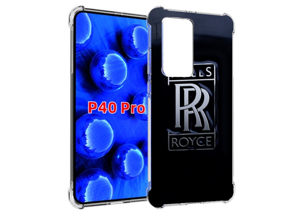Чехол MyPads Rolls-Royce-ролс-рои?с-3 мужской для Huawei P40 Pro противоударный