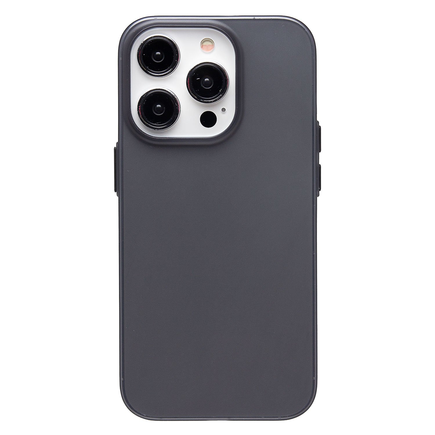 

Чехол для iPhone 14 Pro пластиковый матовый <черный>