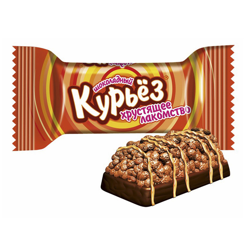 

Конфеты Славянка Курьез Хрустящее лакомство с кукурузными хлопьями и арахисом