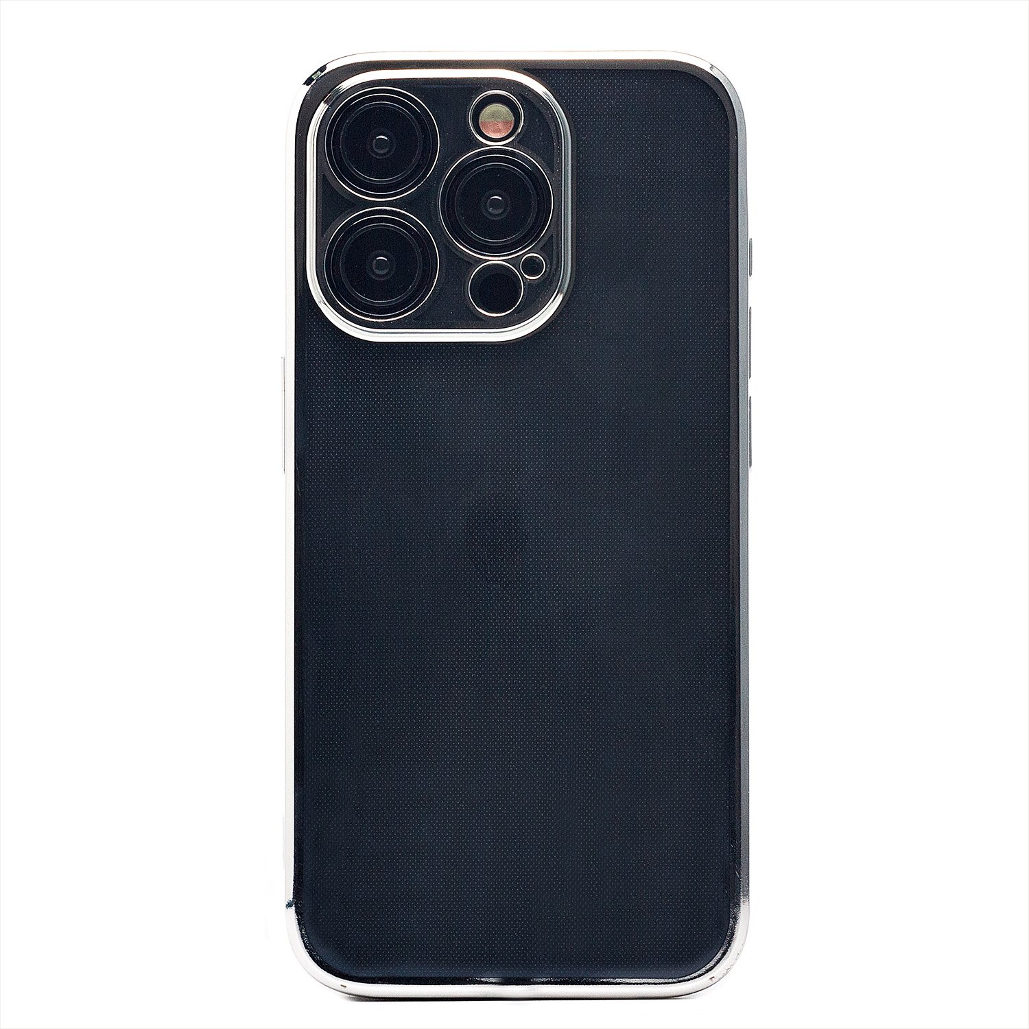 

Чехол для iPhone 15 Pro силиконовый ультратонкий Pilot <серебристый>