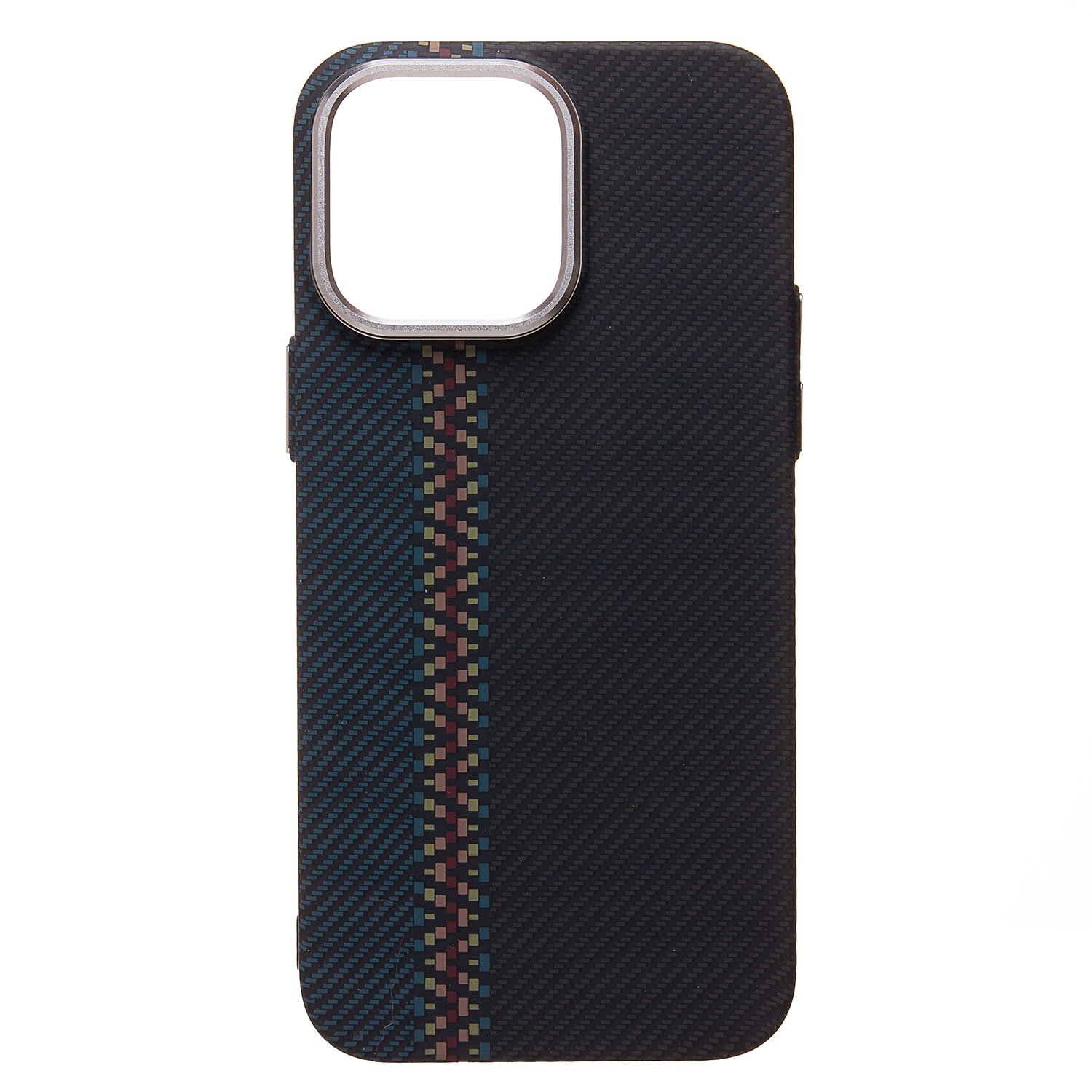 

Чехол для iPhone 14 Pro Max пластиковый Luxo Carbon (рис. 120), Синий