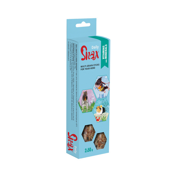 

Лакомство для грызунов Snax Daily Зерновые палочки с тыквой, 2 шт по 100 г