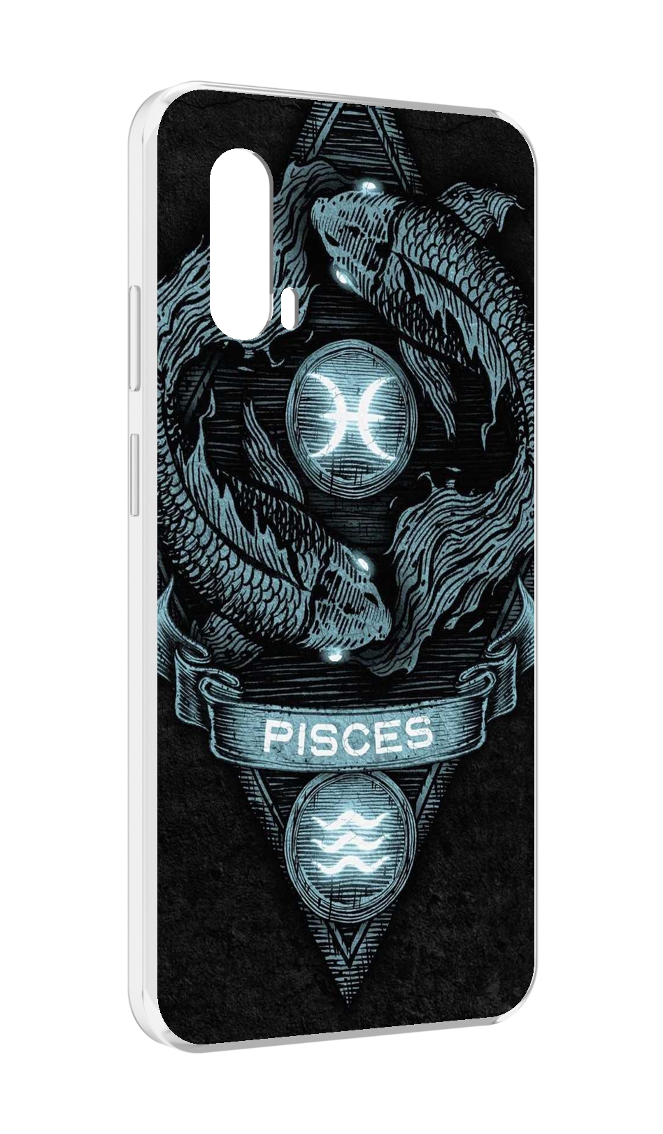 

Чехол MyPads знак зодиака рыбы 4 для Blackview BV7100, Прозрачный, Tocco