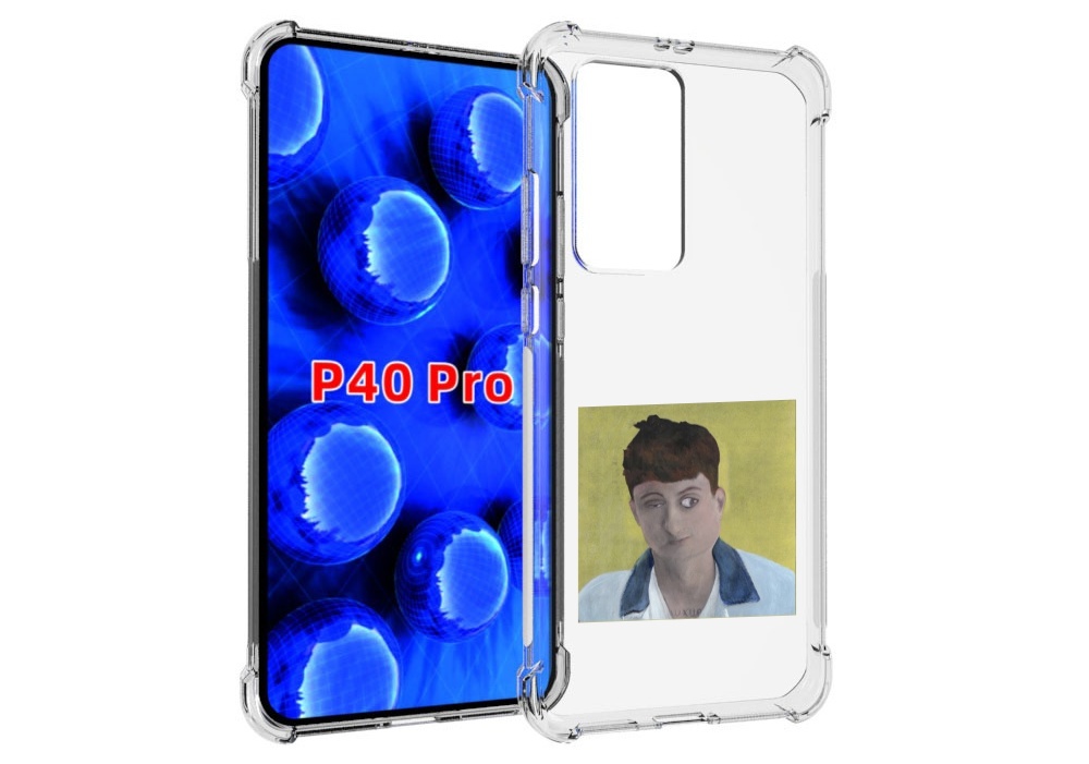 Чехол MyPads Stay Ugly Boulevard Depo для Huawei P40 Pro противоударный