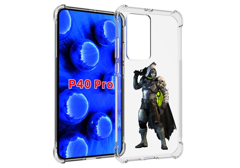 

Чехол MyPads destiny-2-hunter для Huawei P40 Pro противоударный, Прозрачный, Tocco