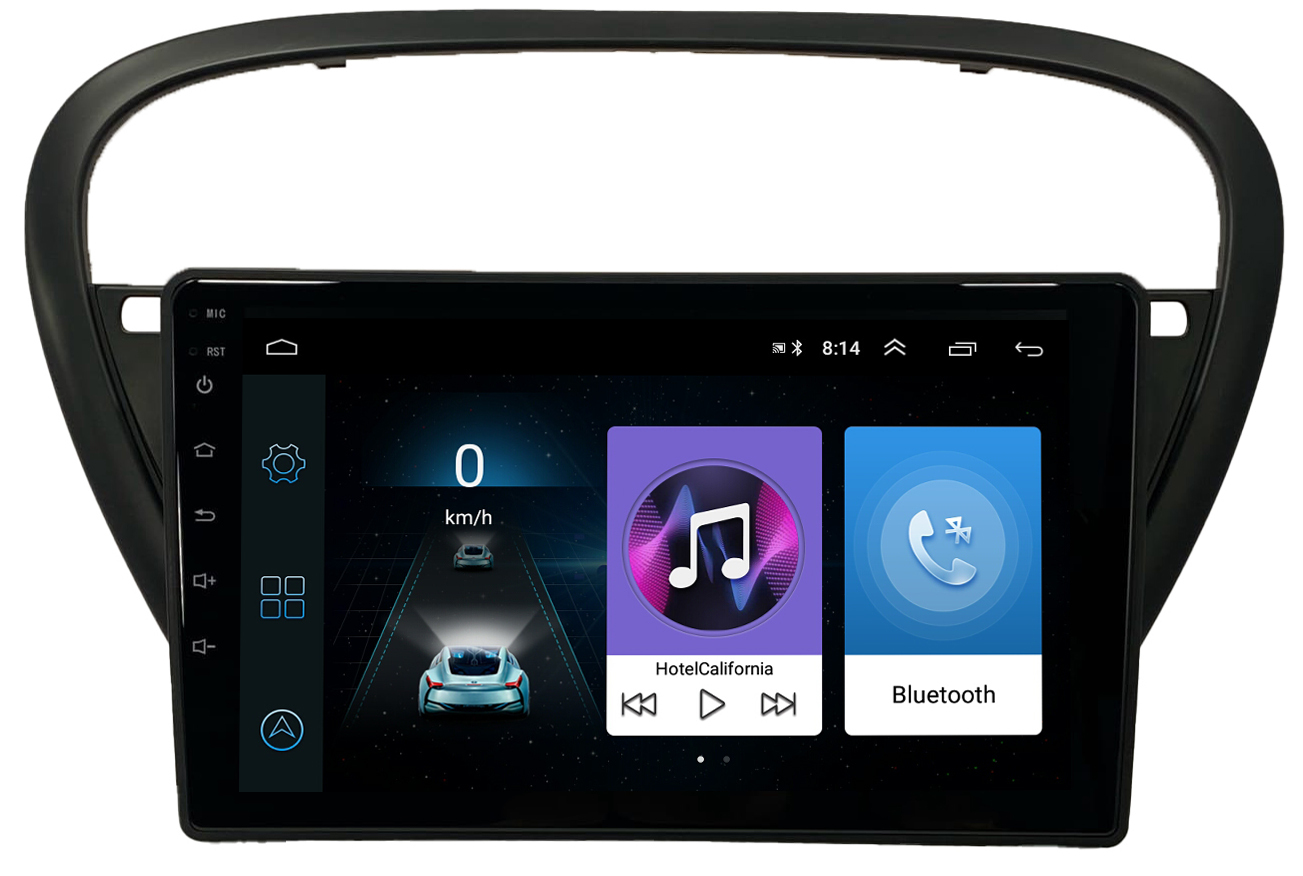 Автомагнитола ANDROID Peugeot 607 Пежо 2004-2010, Android 12, 2/32GB, планшет / Головное у