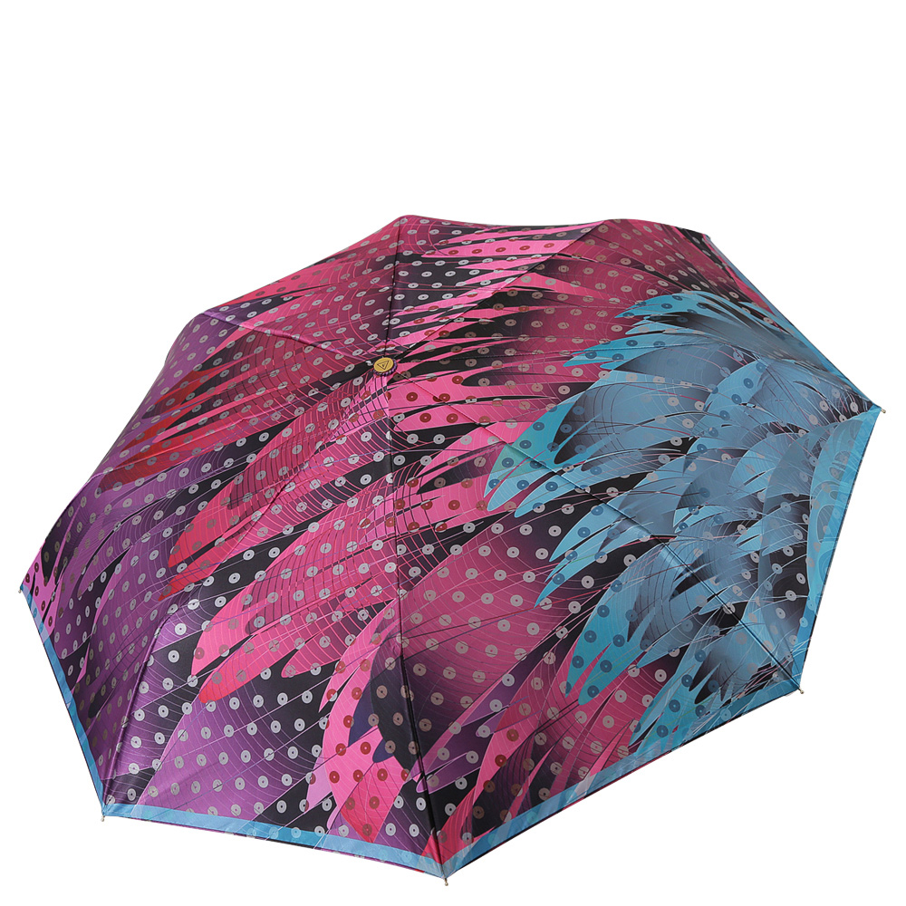 Зонт складной автомат женский FABRETTI L-20107-4, фиолетовый