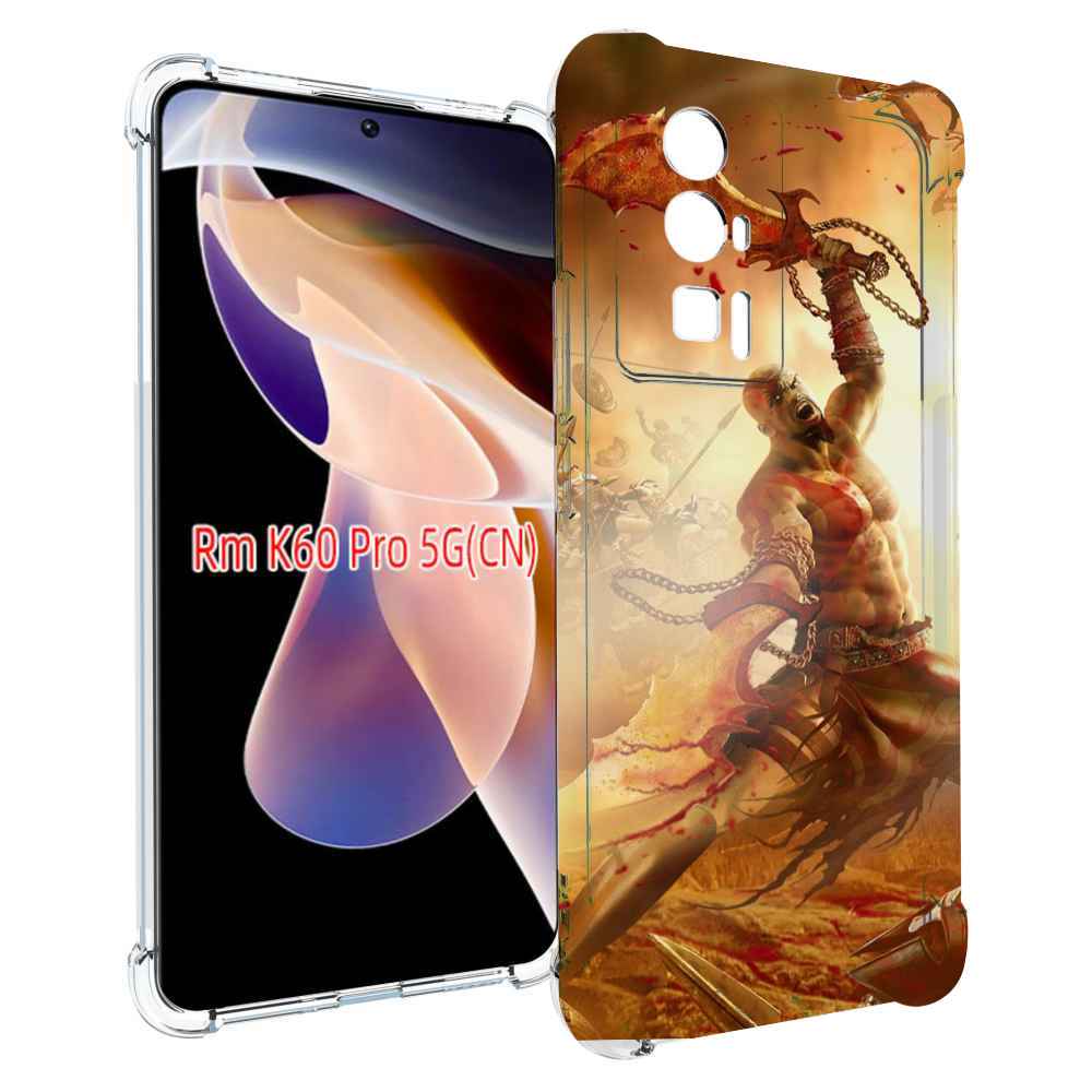 

Чехол MyPads God Of War III для Xiaomi Redmi K60 Pro, Прозрачный, Tocco