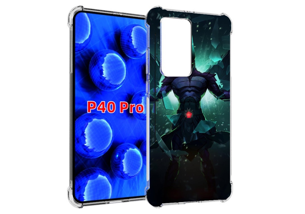 

Чехол MyPads dota 2 terrorbalde для Huawei P40 Pro противоударный, Прозрачный, Tocco