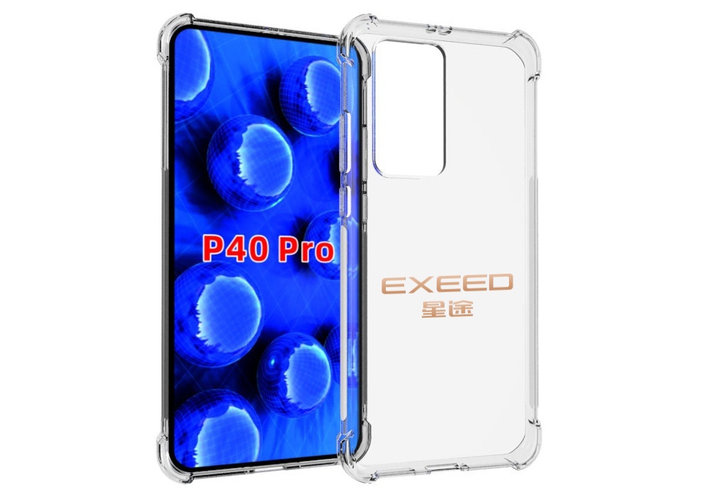 

Чехол MyPads exeed эксид 2 для Huawei P40 Pro противоударный, Прозрачный, Tocco