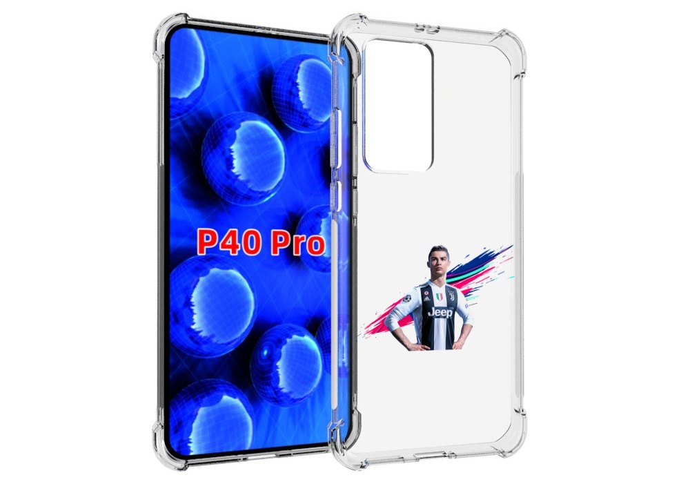 

Чехол MyPads fifa-Криштиану-Роналду мужской для Huawei P40 Pro противоударный, Прозрачный, Tocco