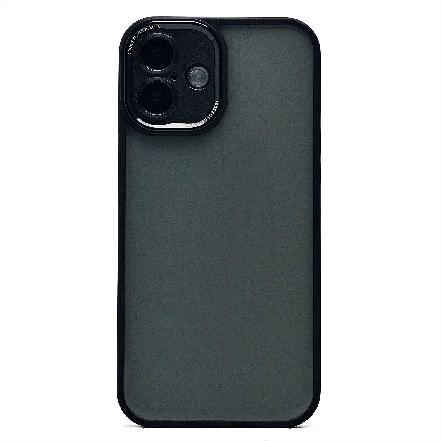 

Чехол для iPhone 16 Plus пластиковый с закрытой камерой 2 <черный>