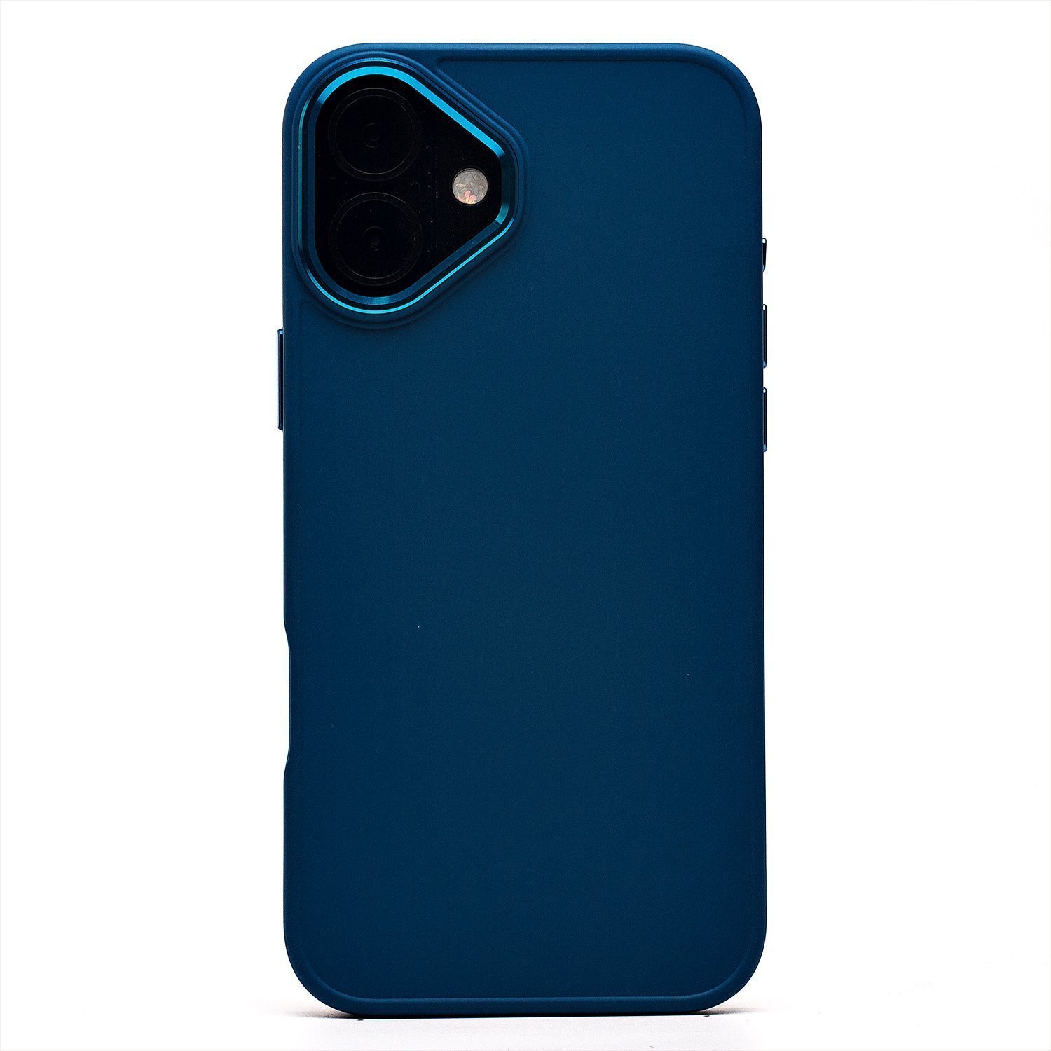 

Чехол для iPhone 16 Plus силиконовый матовый 6 <синий>