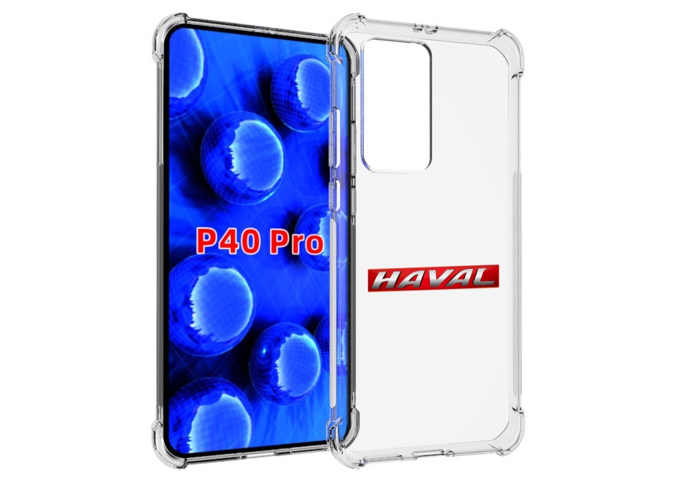 

Чехол MyPads haval-хавэил для Huawei P40 Pro противоударный, Прозрачный, Tocco