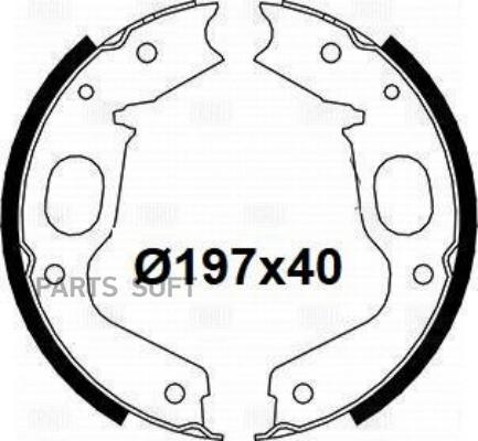 

Колодки ст.торм.MITSUBISHI PAJERO/SPACE GEAR 89- TRIALLI GF 4606