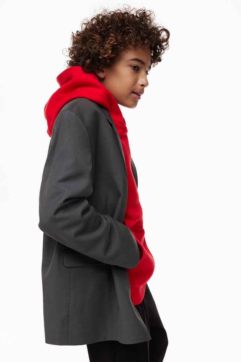 Пиджак детский H&M 1124632, цвет темно-серый, размер 140 (доставка из-за рубежа)