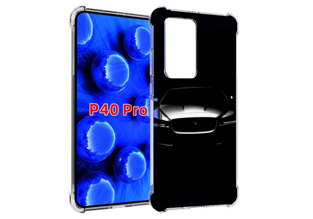 

Чехол MyPads jaguar ягуар 1 для Huawei P40 Pro противоударный, Прозрачный, Tocco