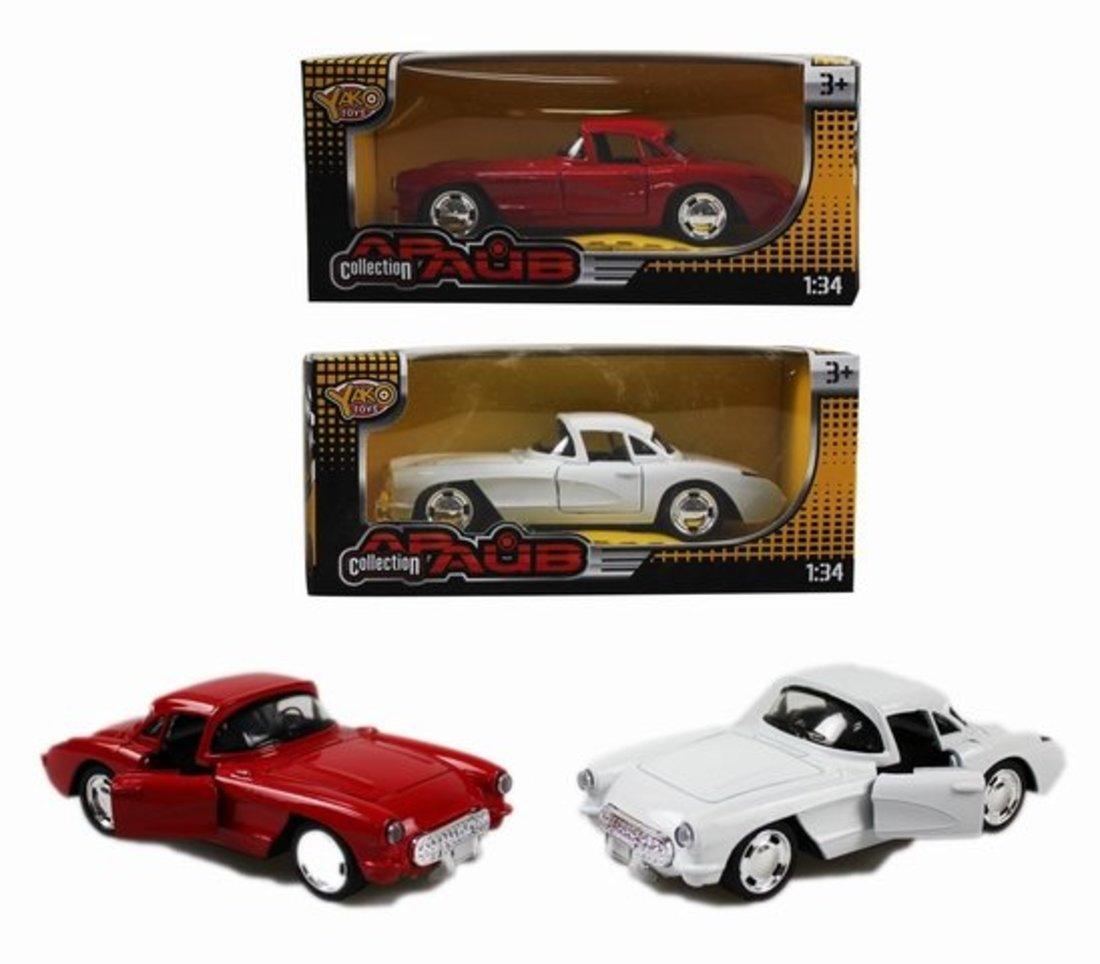 

игрушечная машинка Наша игрушка металлическая, Белый;красный
