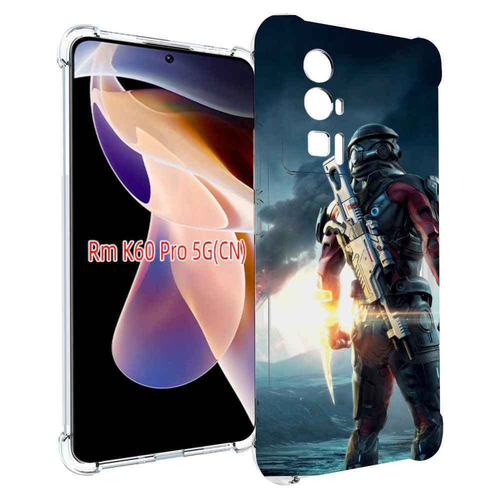 

Чехол MyPads Mass Effect Andromeda Ryder для Xiaomi Redmi K60 Pro, Прозрачный, Tocco