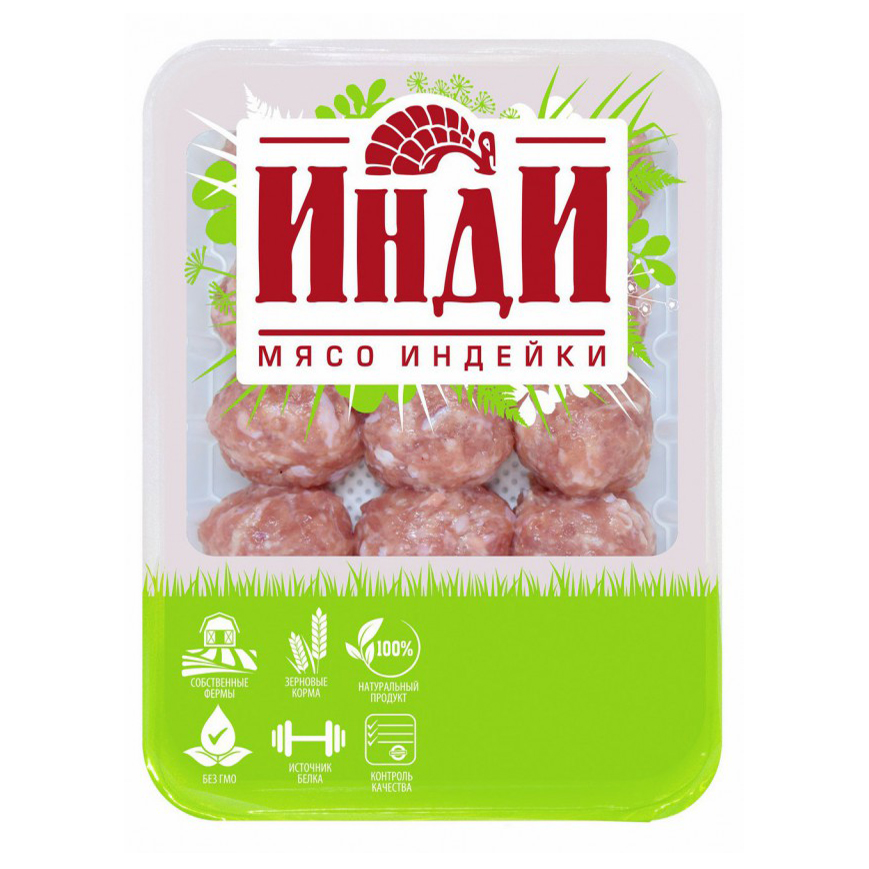 

Фрикадельки из индейки Инди охлажденные 300 г