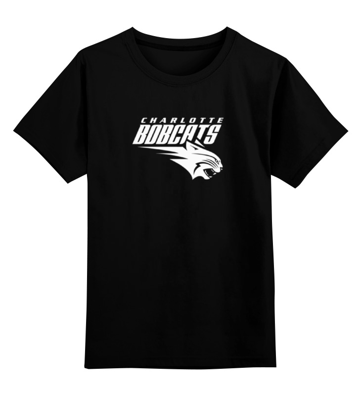 

Футболка детская Printio Charlotte bobcats цв. черный р. 128, Charlotte bobcats