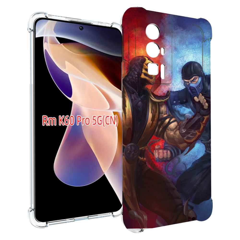 

Чехол MyPads Mortal Kombat art для Xiaomi Redmi K60 Pro, Прозрачный, Tocco