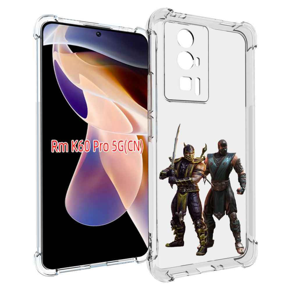 

Чехол MyPads Mortal-Kombat-1 для Xiaomi Redmi K60 Pro, Прозрачный, Tocco