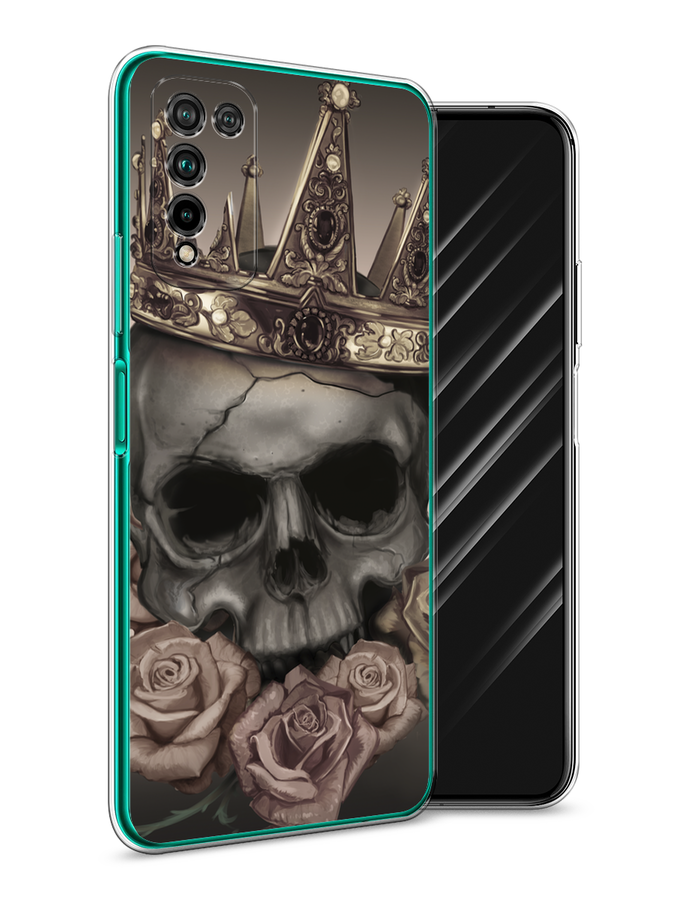 

Чехол Awog на Honor 10X Lite "Череп 22", Серый;черный;бежевый, 6104650-9