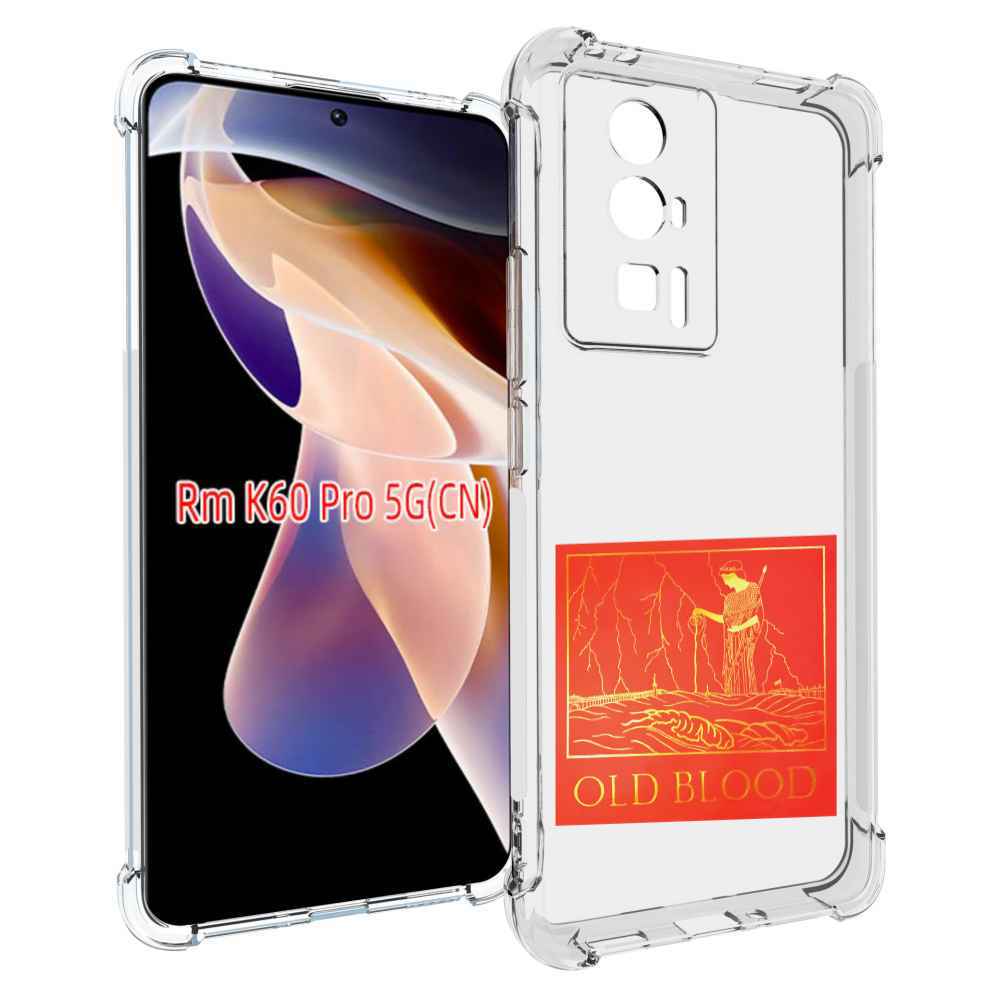 

Чехол MyPads Old Blood Boulevard Depo для Xiaomi Redmi K60 Pro, Прозрачный, Tocco