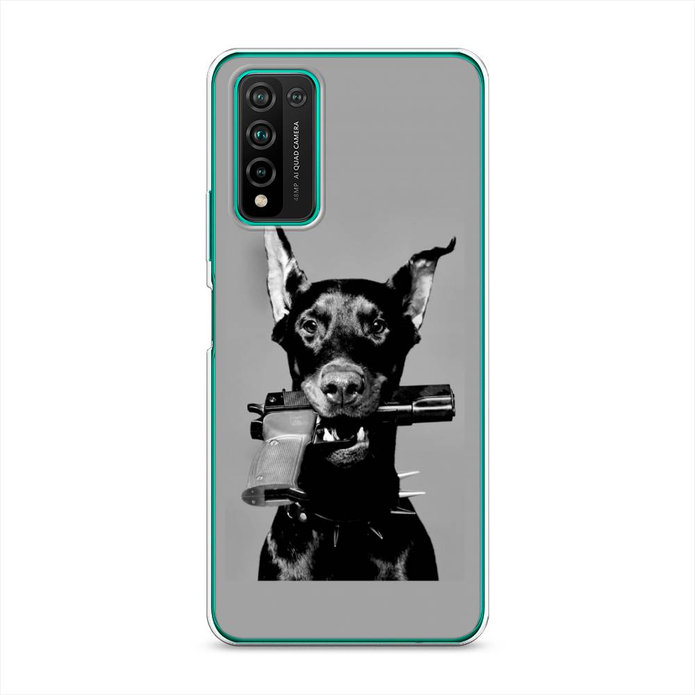

Чехол Awog "Доберман" для Honor 10X Lite