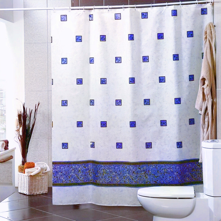 Штора для ванной комнаты MIRANDA 180х200см 1шт