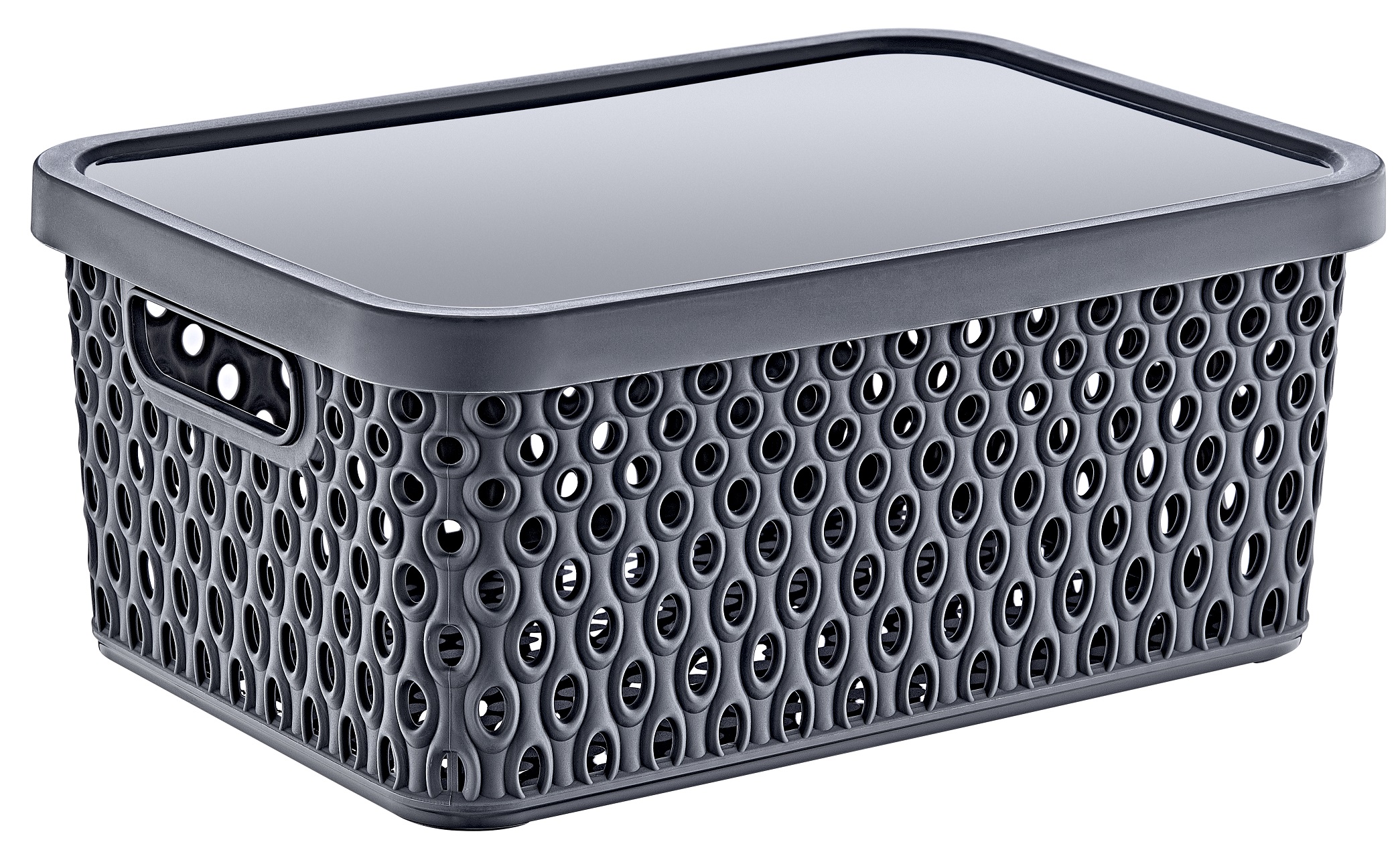 

Корзина с крышкой Smartware KATRE Anthracite, арт. TRN-178-Anthr, 4.5 л