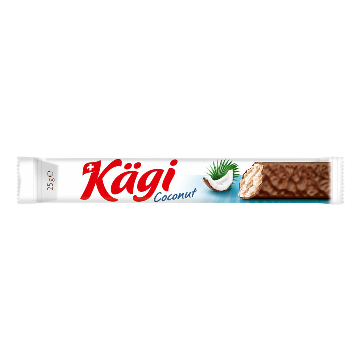 

Вафли Kagi Coconut молочные шоколадные с кокосовой начинкой 25 г