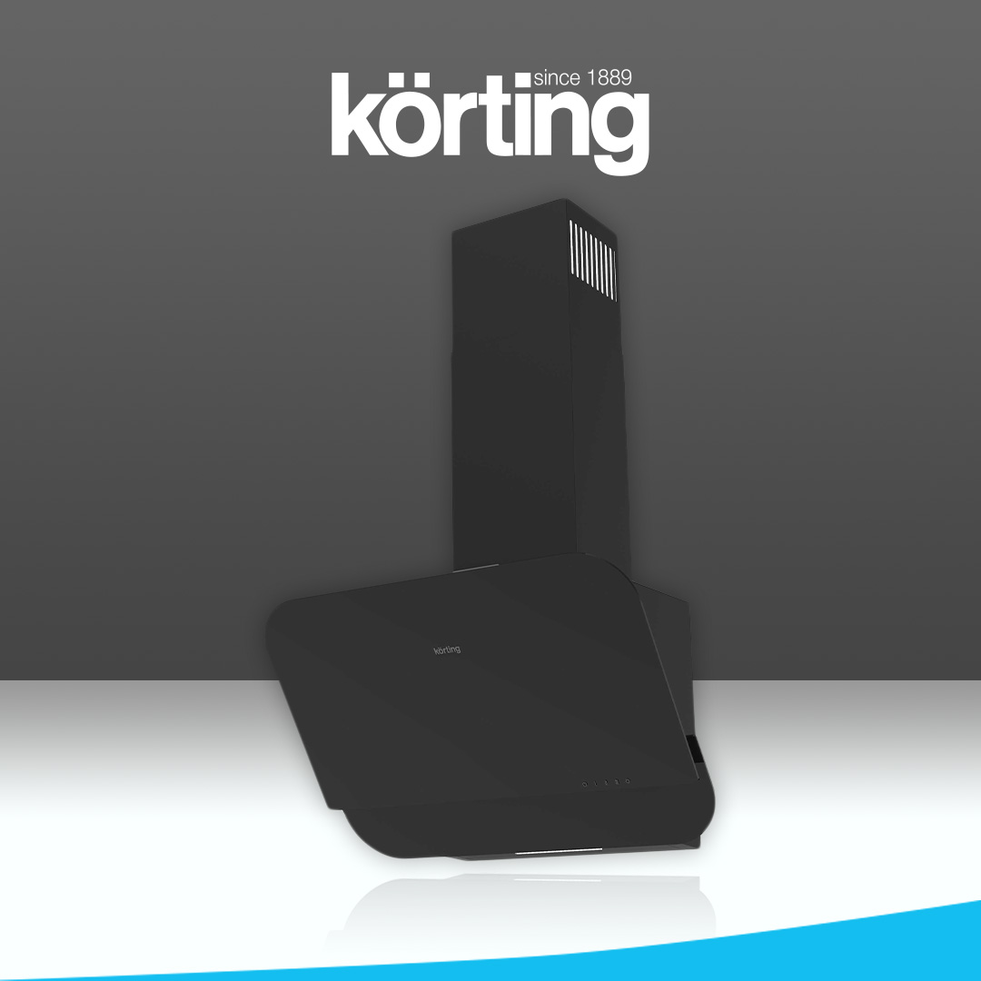 

Вытяжка настенная Korting KHC 66135 GN черный, KHC 66135 GN