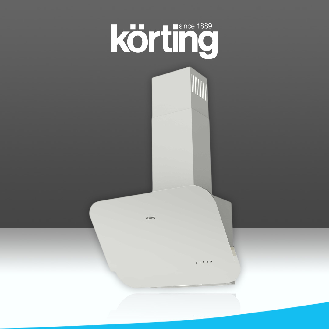

Вытяжка настенная Korting KHC 66135 GW белый, KHC 66135 GW