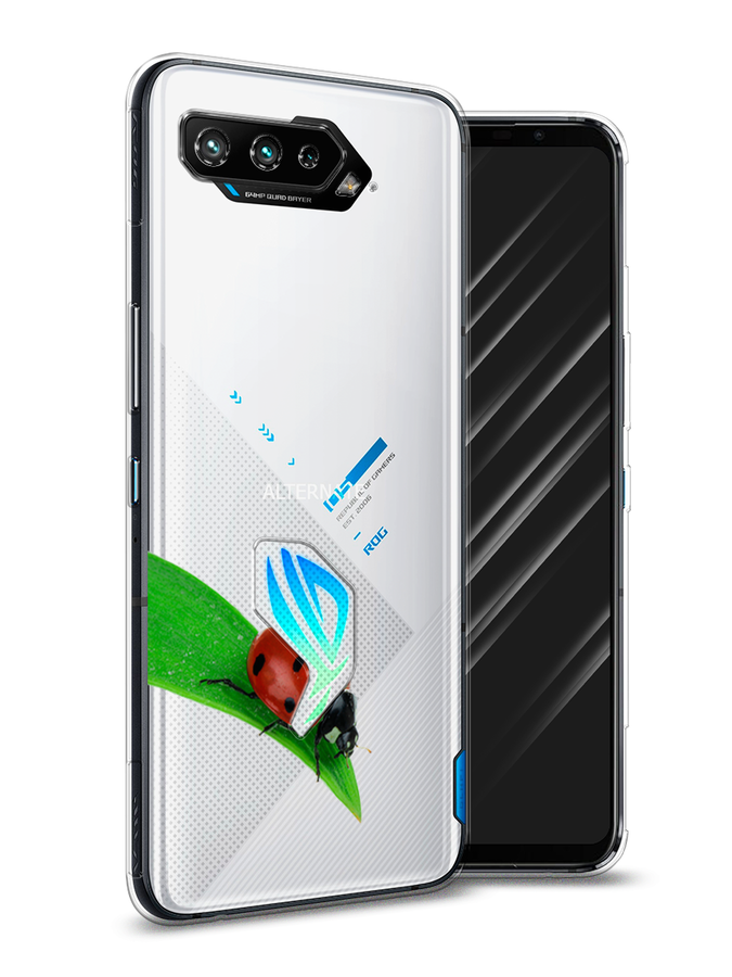 

Чехол Awog на Asus ROG Phone 5S "На счастье", Белый;красный;зеленый, 44550-1