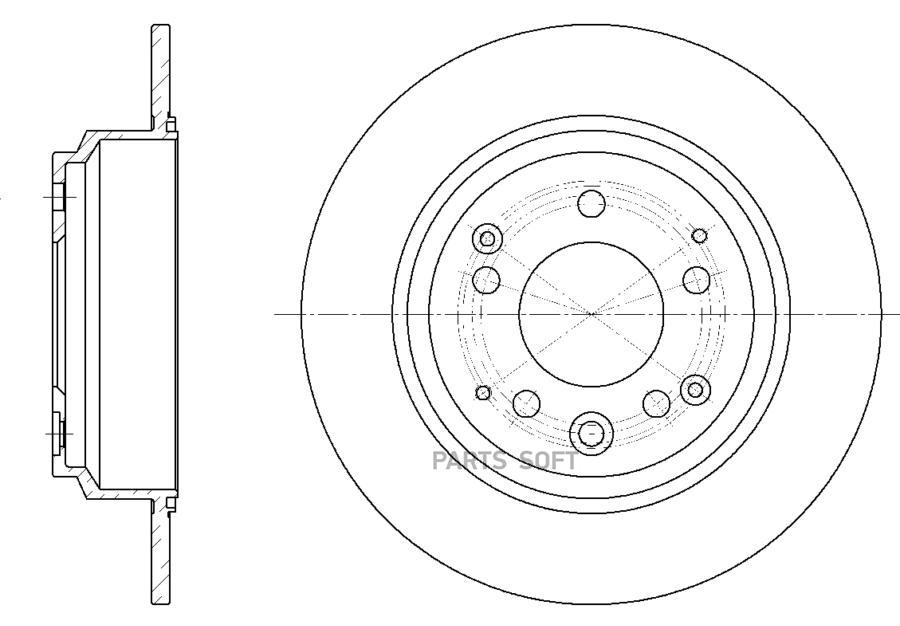 Тормозные диски и барабаны GBRAKE gr01135