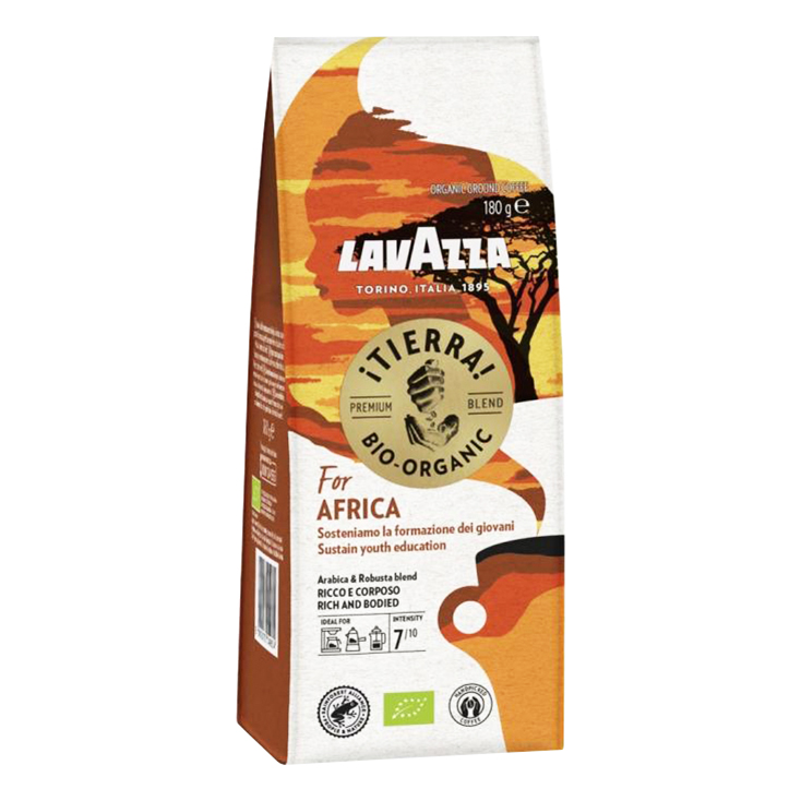 фото Кофе lavazza tierra bio-organic africa молотый 180 г