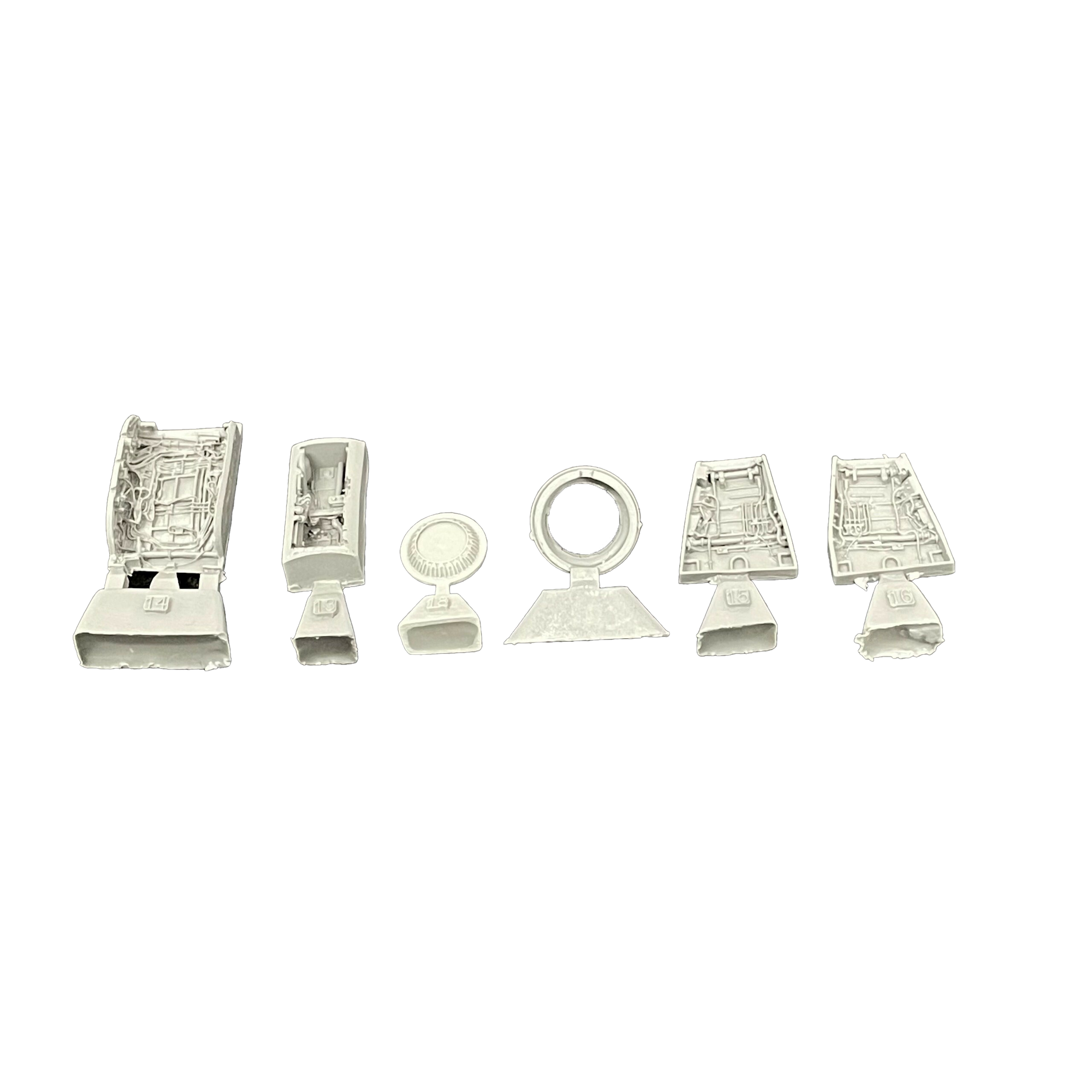 

Деталь для моделизма Meng F-106A Wheel Wells & Exhaust Nozzle Resin
