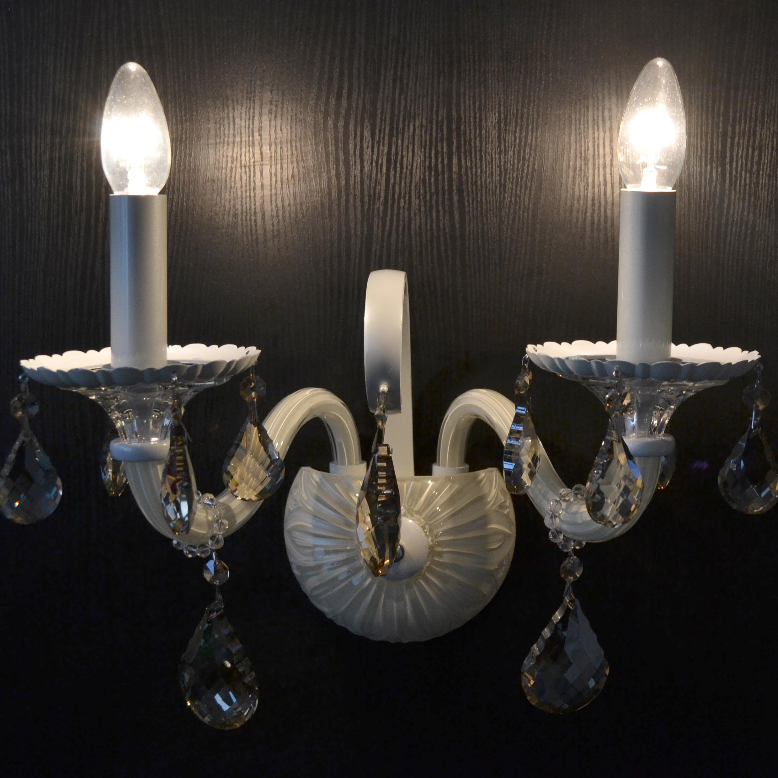 

Бра Flameluce Mistral Matt Silver MD1147/2 E14 белое