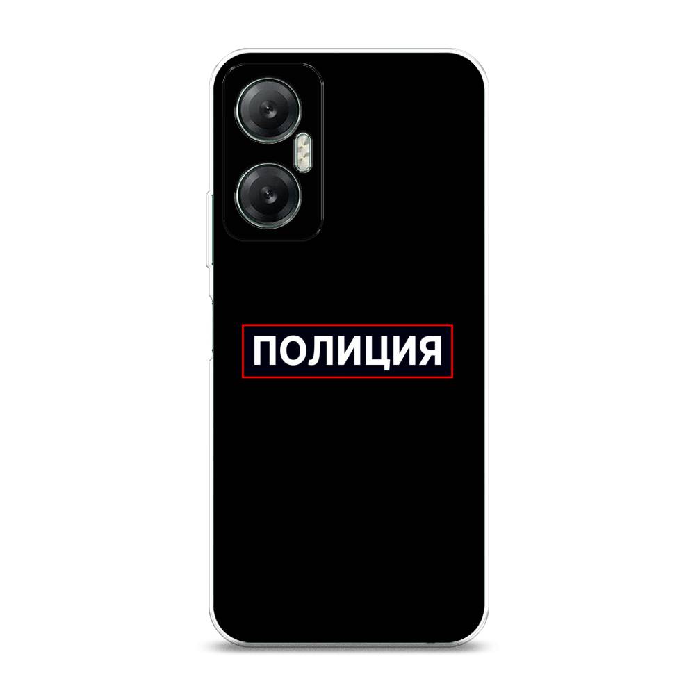 

Чехол Awog на Infinix HOT 20 5G "Police logo", Черный;белый;красный, 3103250-5