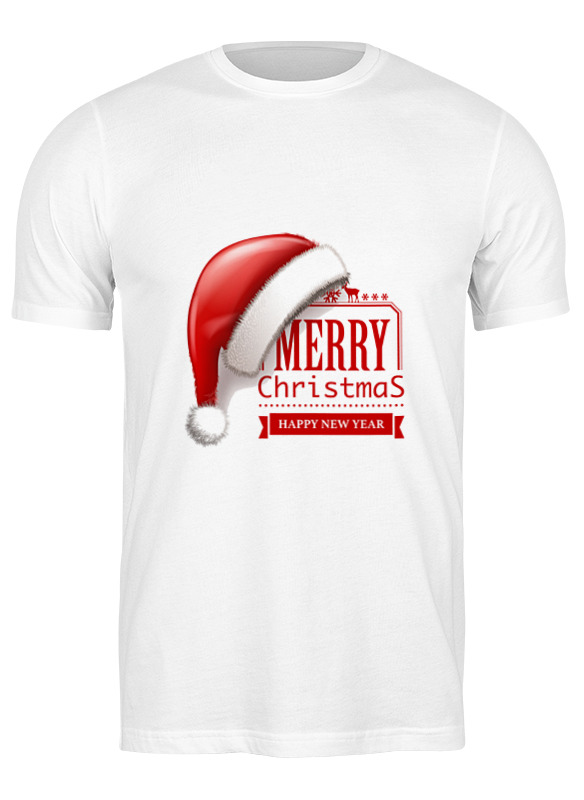 

Футболка мужская Printio Christmas белая S, Christmas