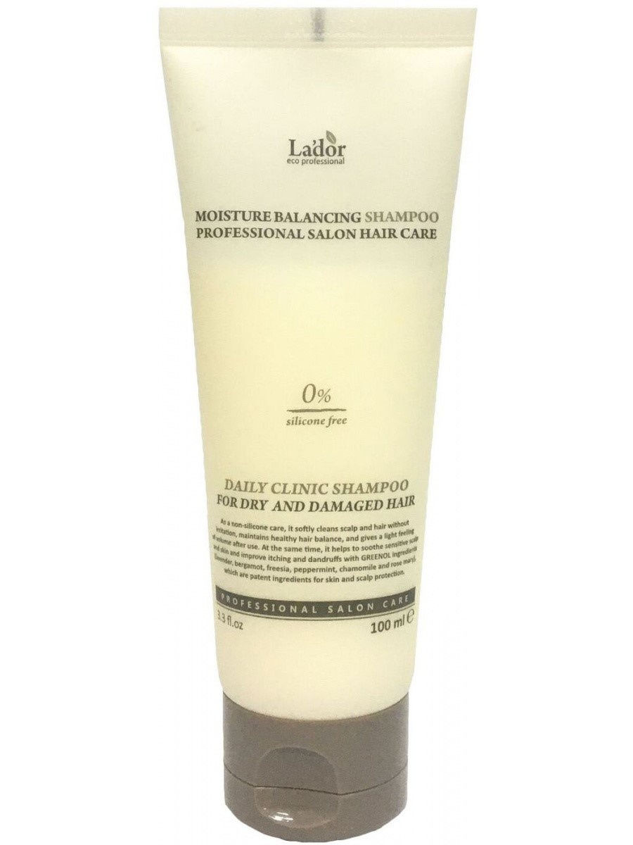 

Шампунь для волос Lador Moisture Balancing Shampoo бессиликоновый увлажняющий 100 мл