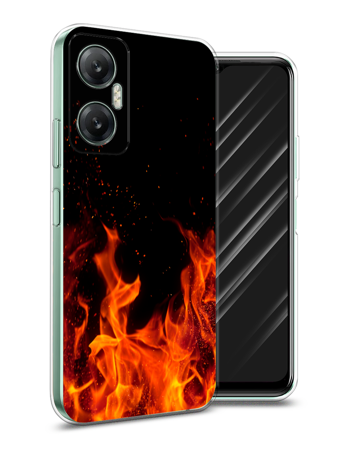 

Чехол Awog на Infinix HOT 20 5G "Все в огне", Оранжевый;черный, 3103250-4