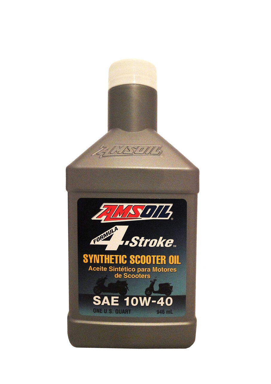 Моторное масло Amsoil Formula 4-Stroke Synthetic Scooter Oil 10W40 0,946л