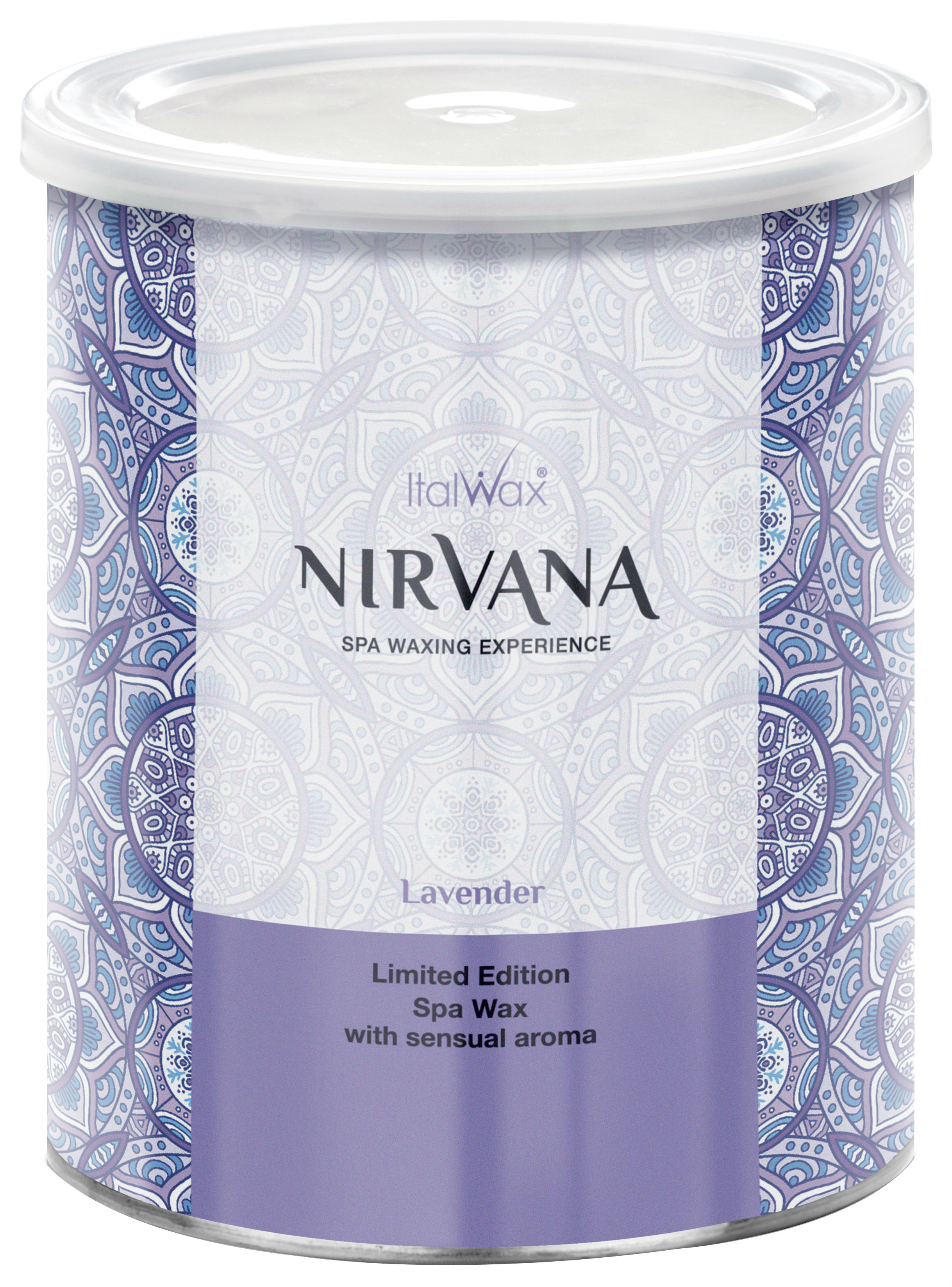 фото Воск для депиляции italwax nirvana лаванда 800 мл