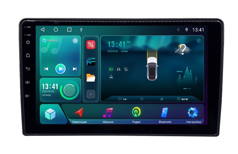 Автомагнитола ANDROID Toyota Land Cruiser 100 1998-2003 Android 12 464GB Мультируль 3185800₽